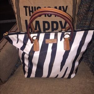 Dooney & Bourke zebra Tote